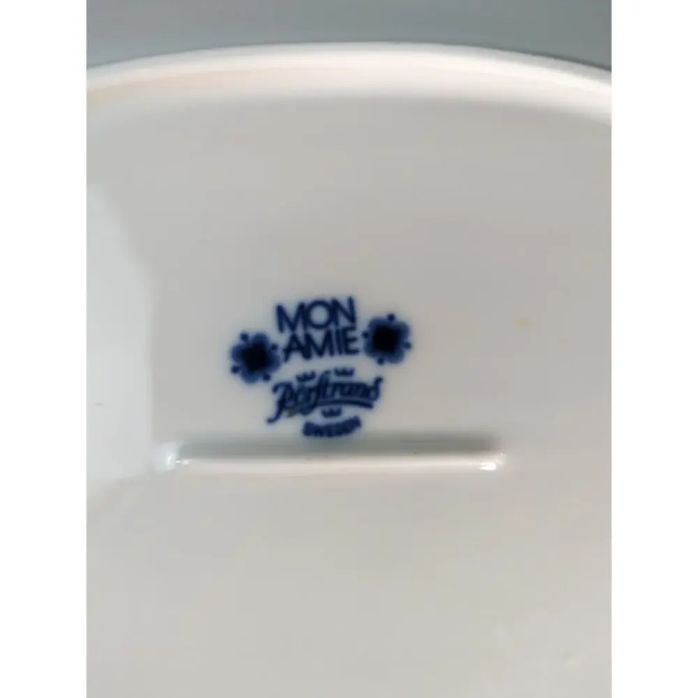 Vintage Rorstrand Mon Amie Oval Serving Platter Dish 11